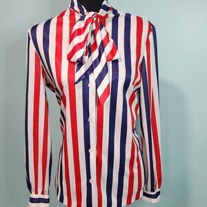 Blair Women's Vintage Striped Blouse